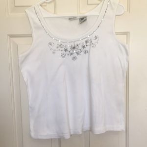 Rhinestone tank top